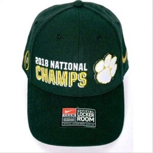 Clemson Tigers 2018 National Champs Football Hat